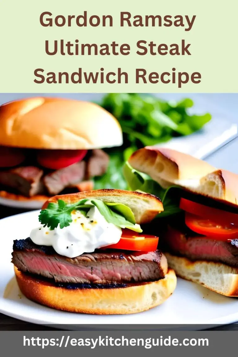 Gordon Ramsay Ultimate Steak Sandwich Recipe