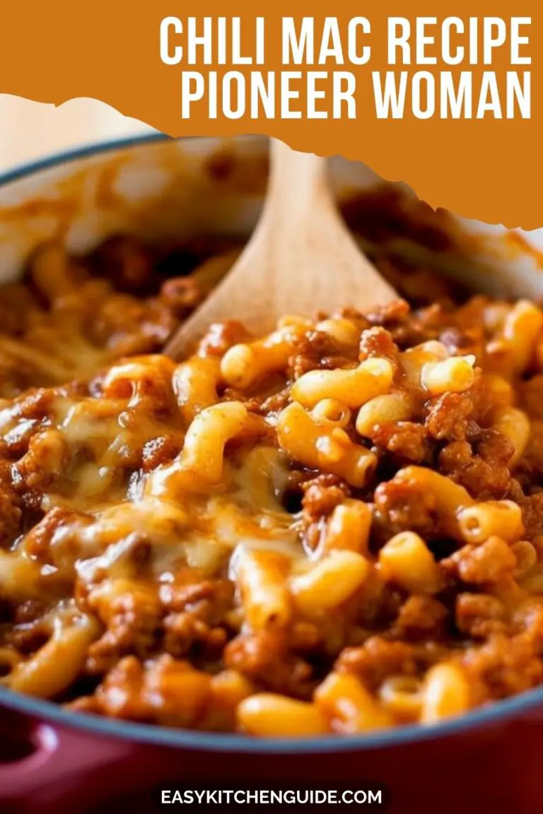 Chili Mac Recipe Pioneer Woman Easy Kitchen Guide