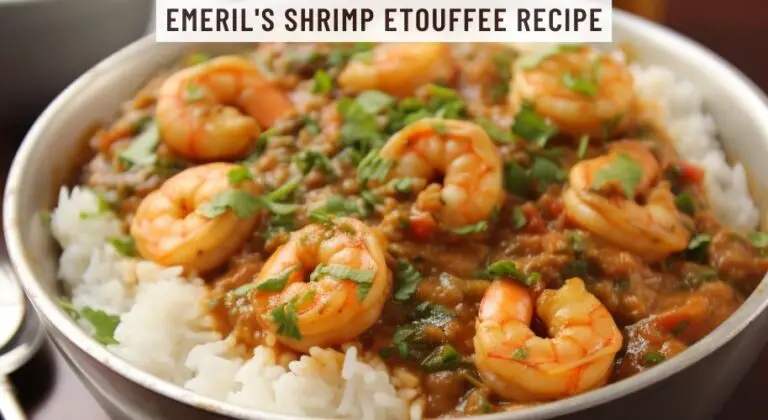 Emeril S Shrimp Etouffee Recipe Easy Kitchen Guide