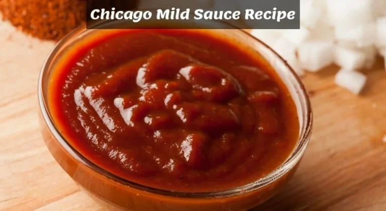 Chicago Mild Sauce Recipe