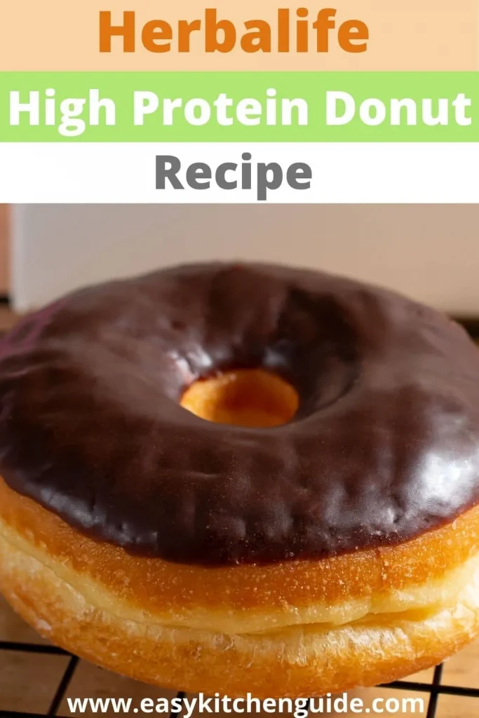 Herbalife Protein Donut Recipe Pin