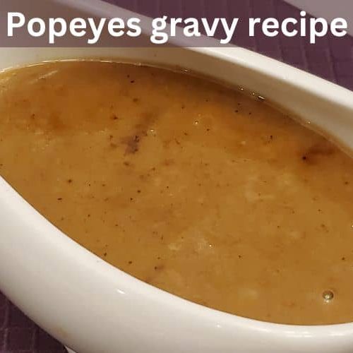Popeyes gravy recipe