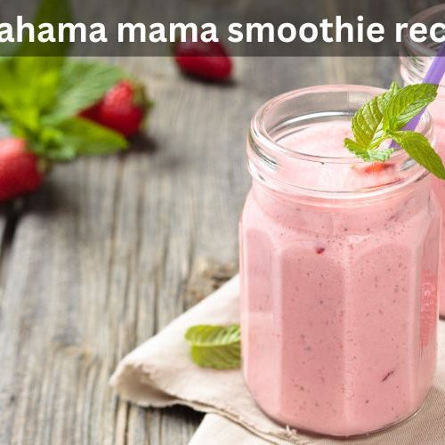 Bahama mama smoothie recipe