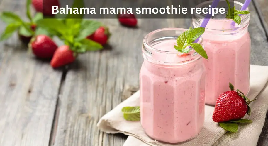 Bahama mama smoothie recipe