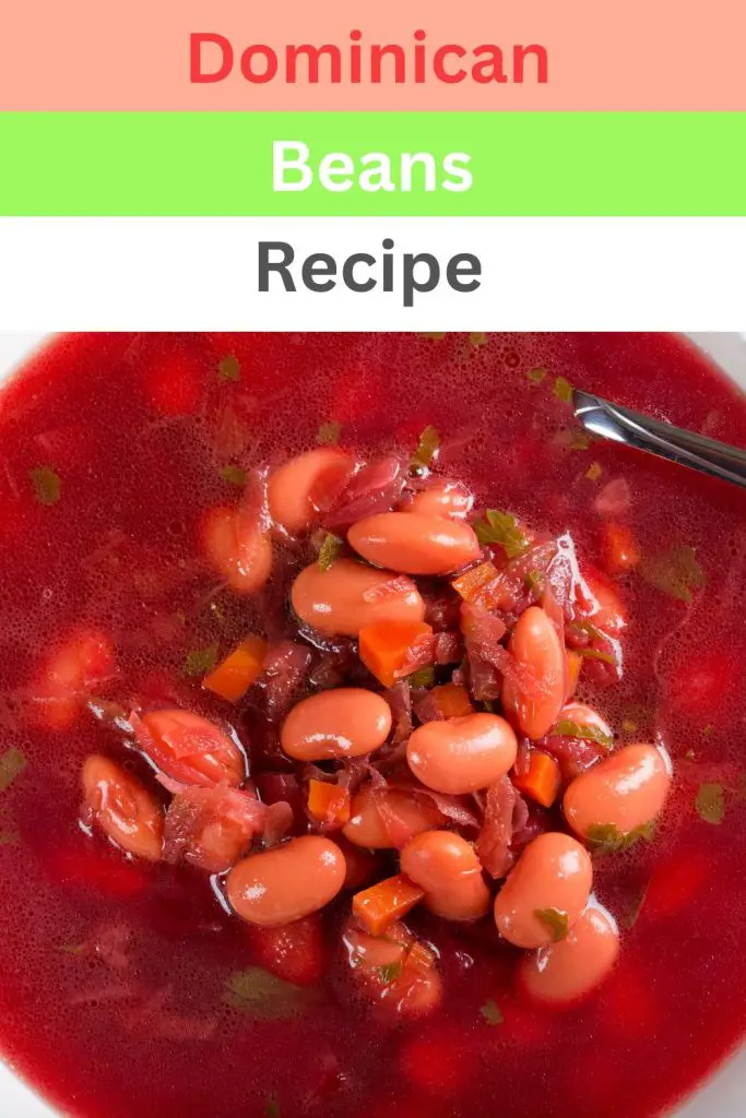How to make Dominican beans?