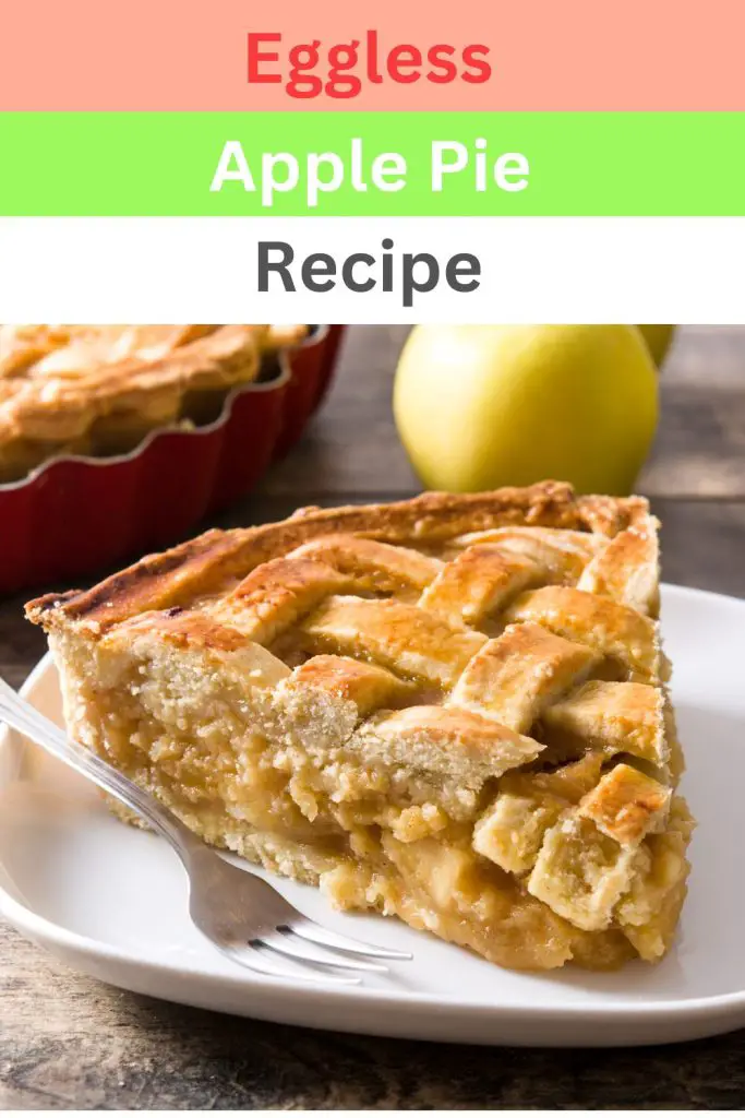 Eggless Apple Pie Recipe Pin