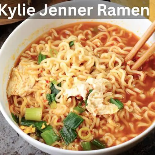 Kylie Jenner ramen recipe