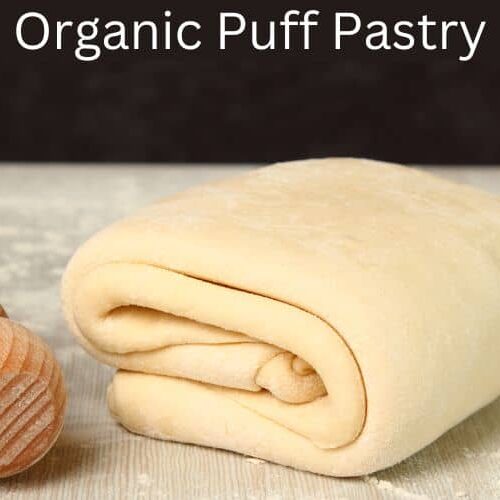 Organic puff pastry