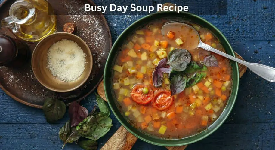 Busy day soup recipe