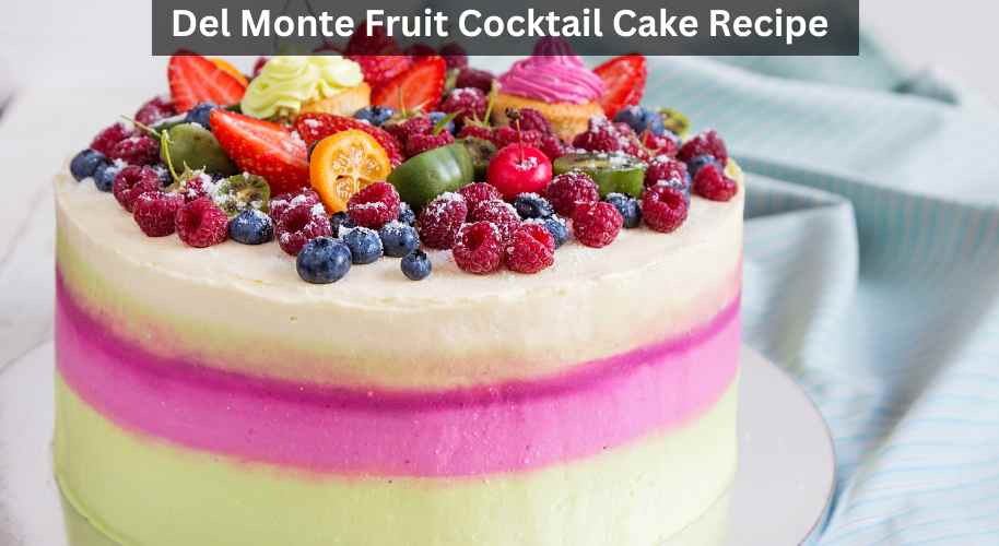 Del Monte Fruit Cocktail Cake Recipe