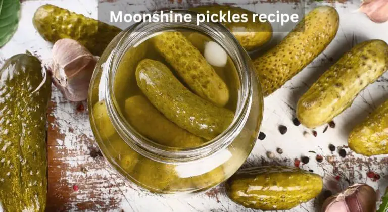 Moonshine pickles recipe