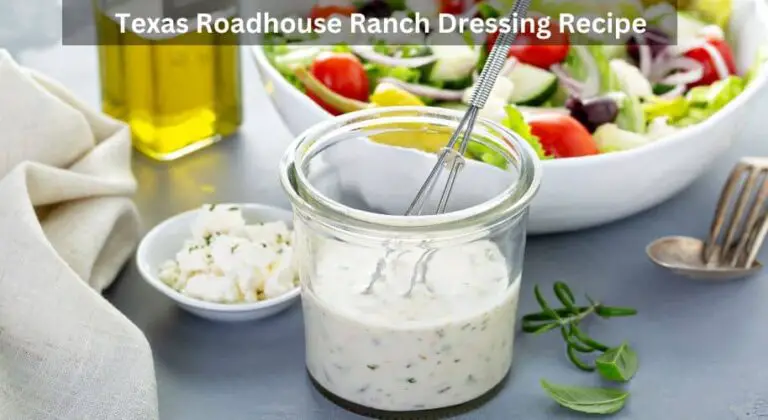 Texas Roadhouse Ranch Dressing Recipe