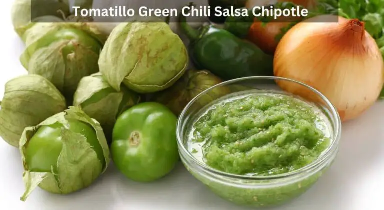 Tomatillo Green Chili Salsa Chipotle