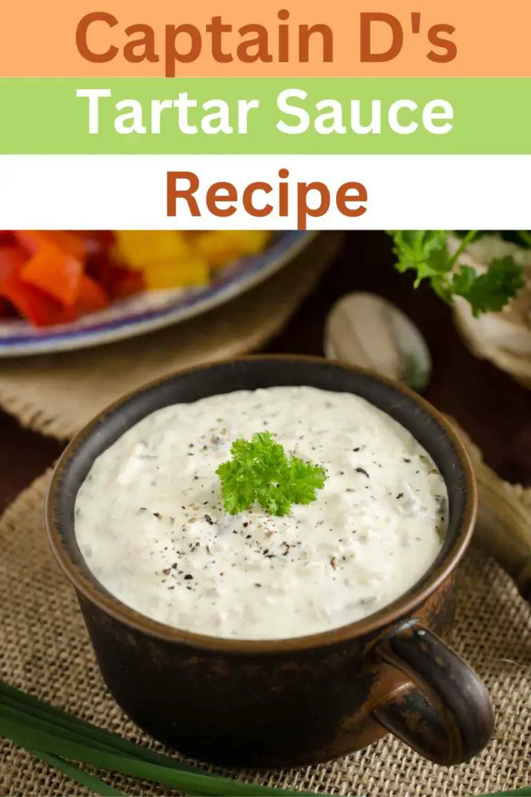 Captain D's Tartar Sauce Recipe Easy Kitchen Guide