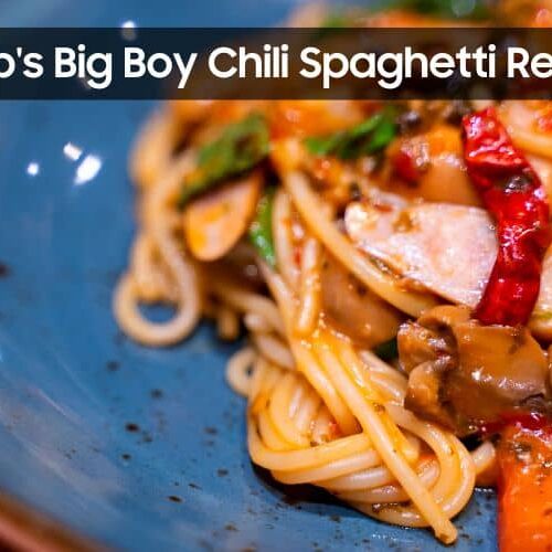 Bobs Big Boy Chili Spaghetti Recipe