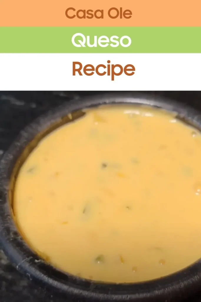 How to make Casa Ole Queso?
