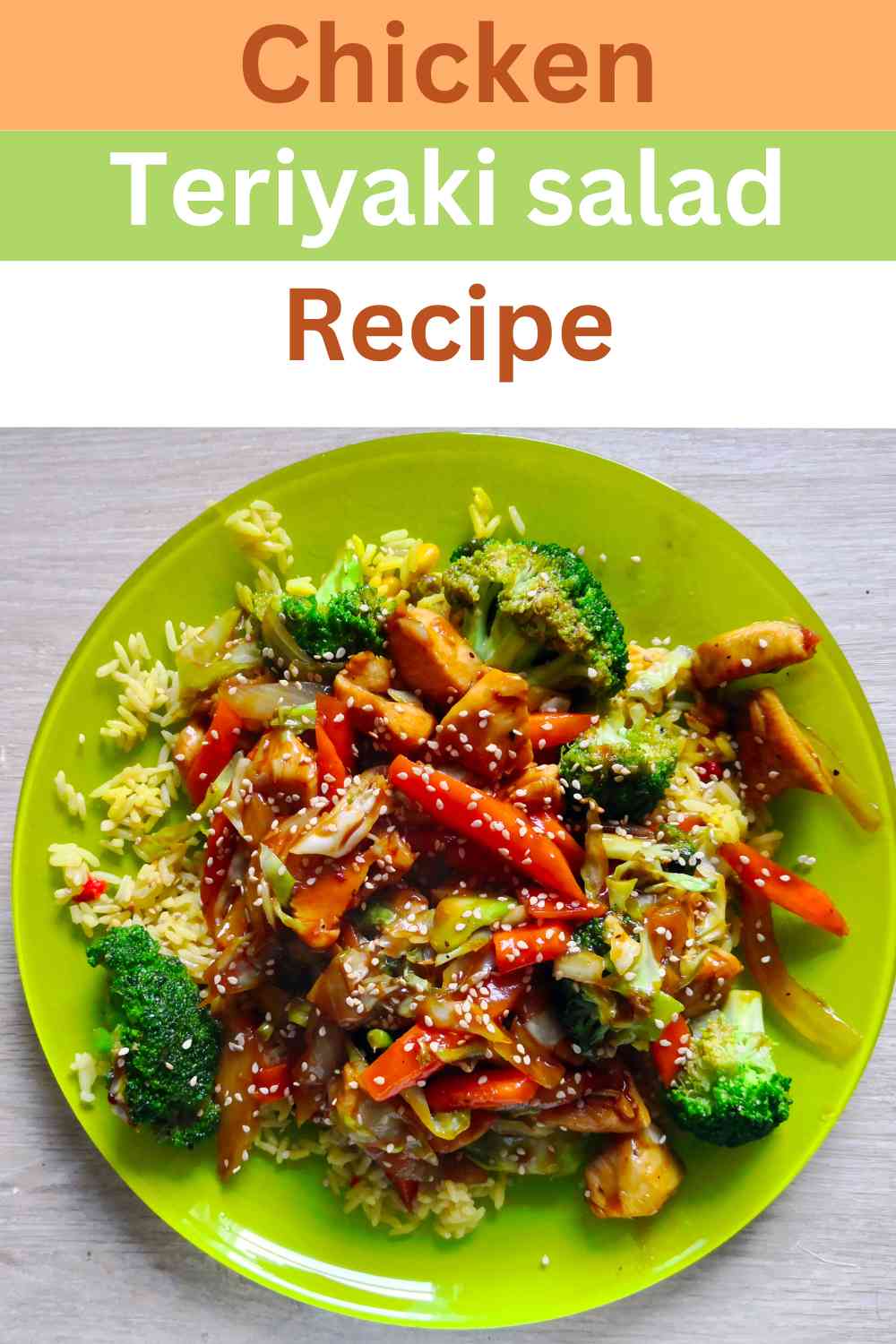 Chicken Teriyaki Salad Recipe Easy Kitchen Guide