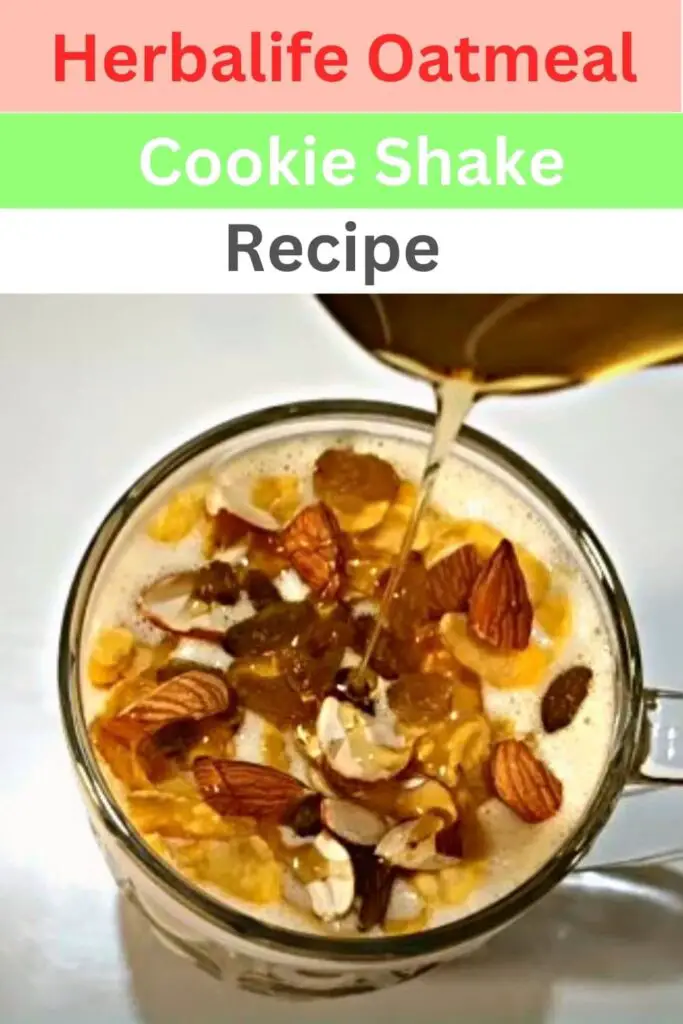 Herbalife Oatmeal Cookie Shake Recipe New Pin