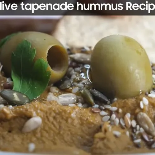 Olive tapenade hummus Recipe