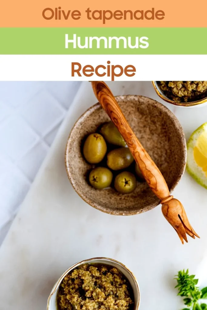 How to make olive tapenade hummus?