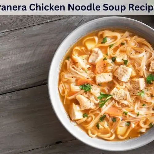 Panera Chicken Noodle Soup Recipe