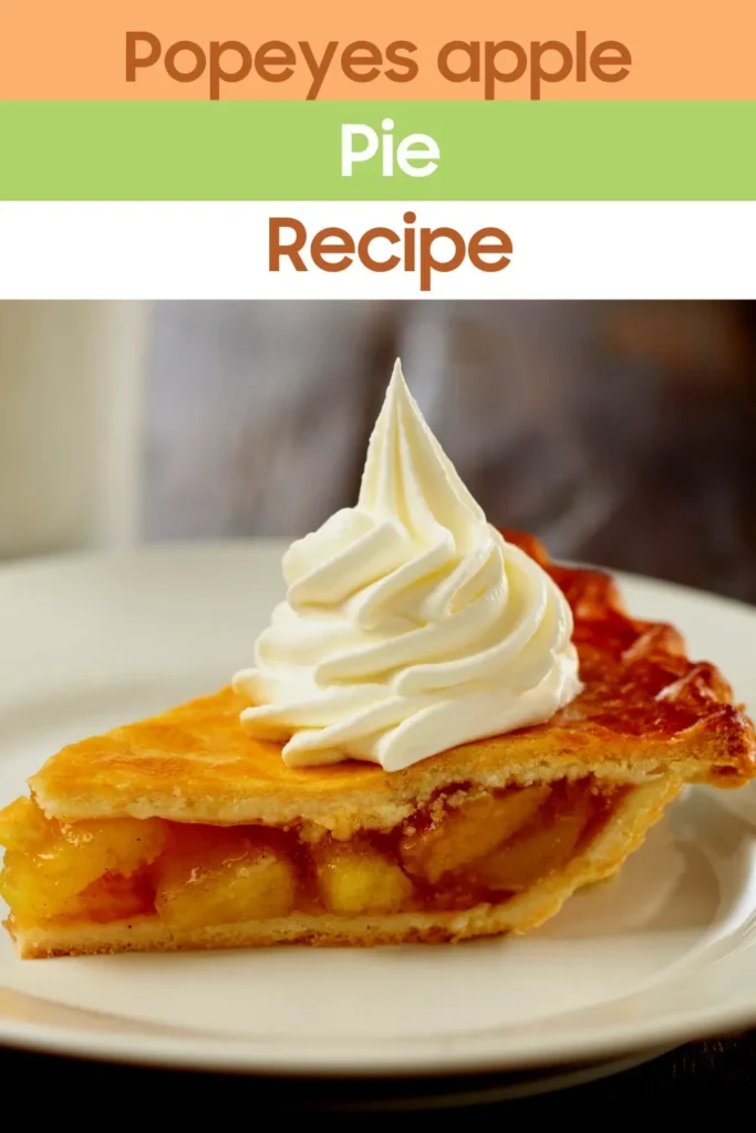 How to make popeyes apple pie?