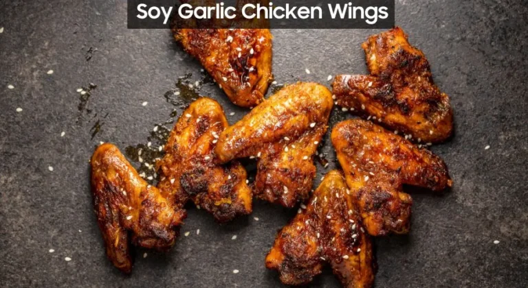 Soy Garlic Chicken Wings