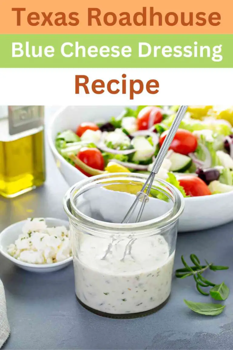 Texas Roadhouse Blue Cheese Dressing Recipe pin