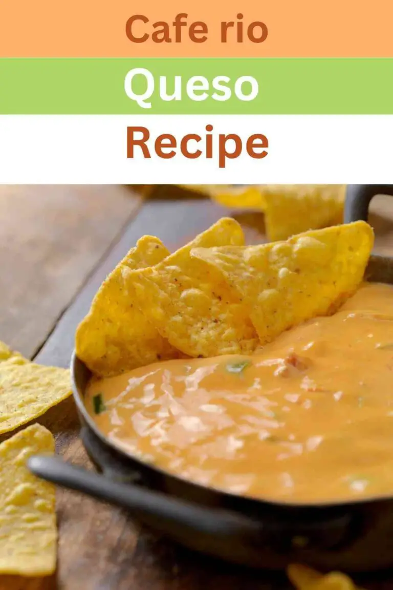 Cafe Rio Queso Recipe Easy Kitchen Guide