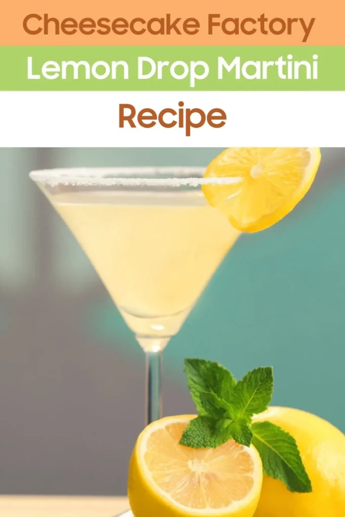 How to make Cheesecake Factory Lemon Drop Martini?