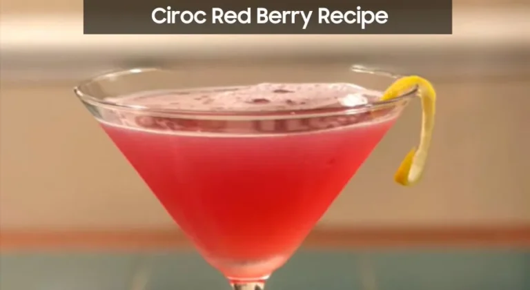 Ciroc Red Berry Recipe