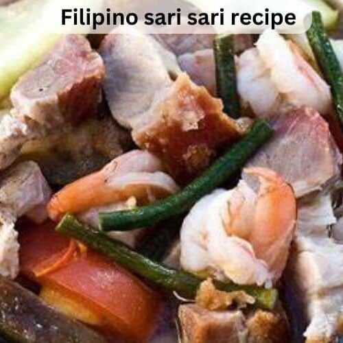 Filipino sari sari recipe
