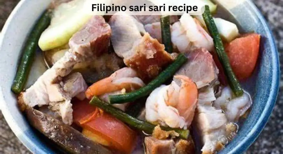 Filipino sari sari recipe