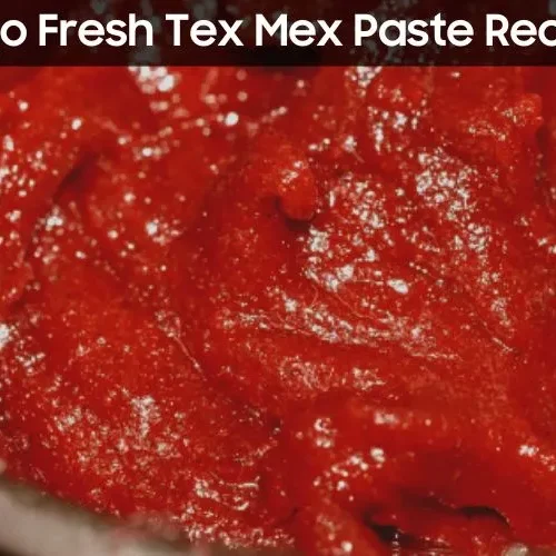 Hello Fresh Tex Mex Paste Recipe