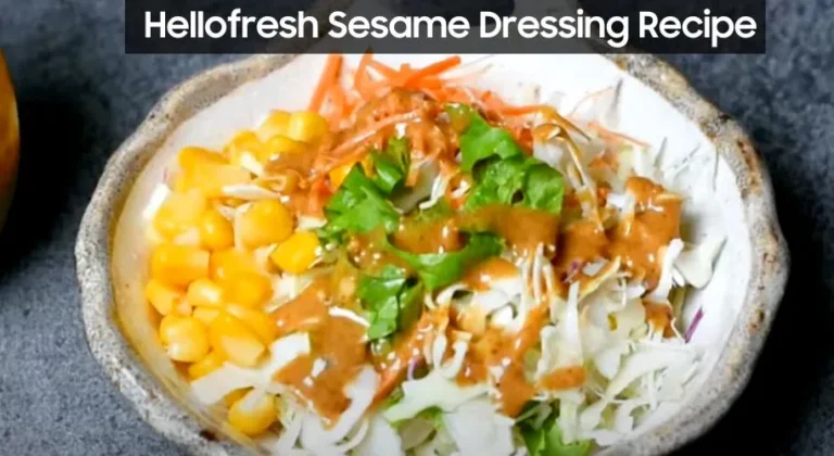 Hellofresh Sesame Dressing Recipe