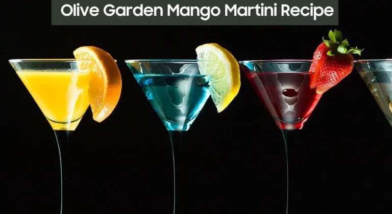 Olive Garden Mango Martini Recipe