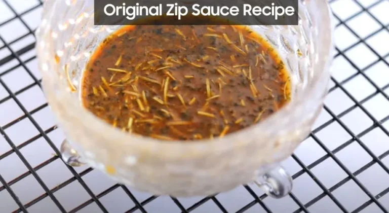 Original Zip Sauce Recipe