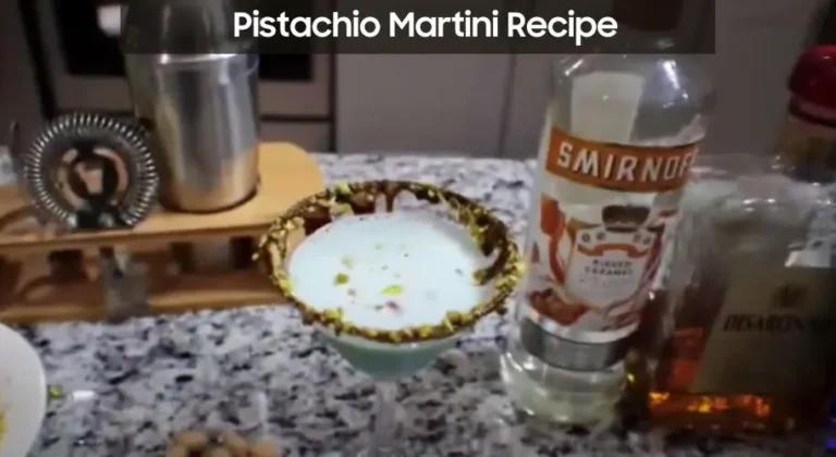 Pistachio Martini Recipe