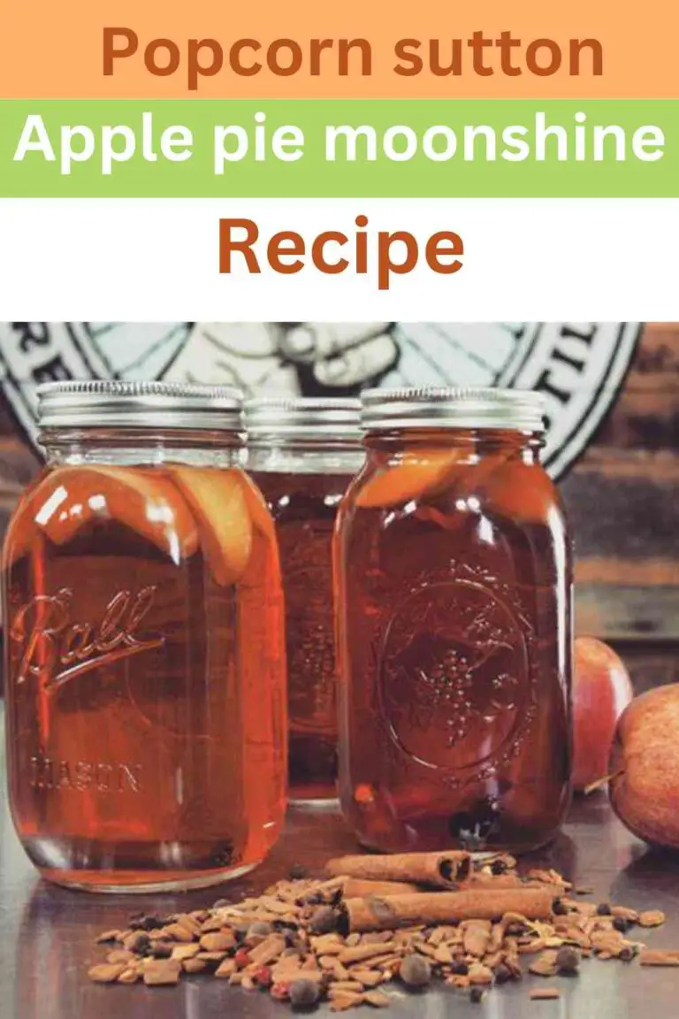 Popcorn Sutton Apple Pie Moonshine Recipe