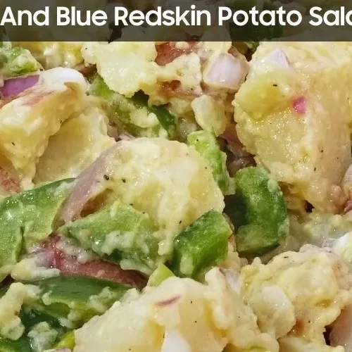 Red Hot and Blue Redskin Potato Salad Recipe