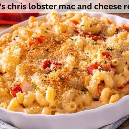 Ruth's chris lobster mac and cheese recipe