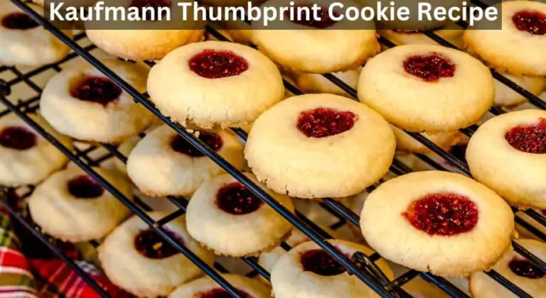 kaufmann thumbprint cookie recipe