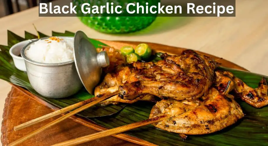 black garlic chicken recipe