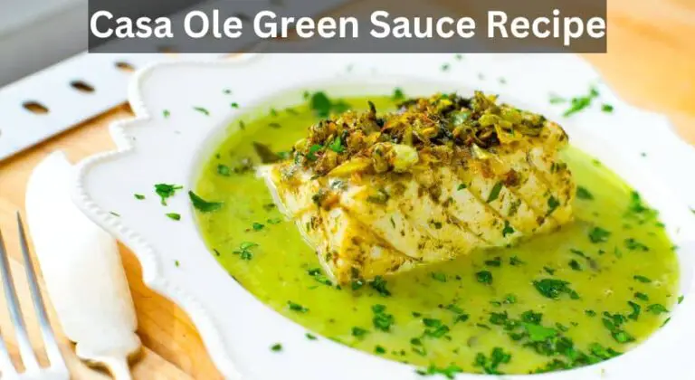 casa ole green sauce recipe