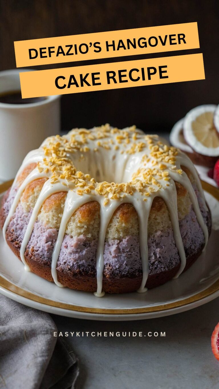 Defazio's Hangover Cake Recipe Featured Image