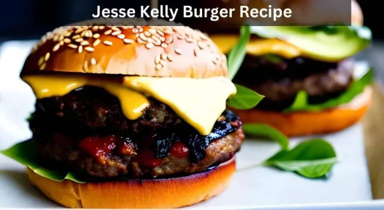 Jesse Kelly Burger Recipe