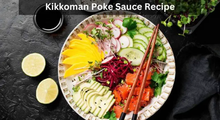 Kikkoman Poke Sauce Recipe