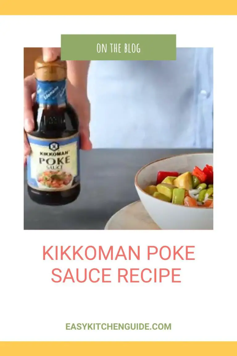 Kikkoman Poke Sauce Recipe Easy Kitchen Guide
