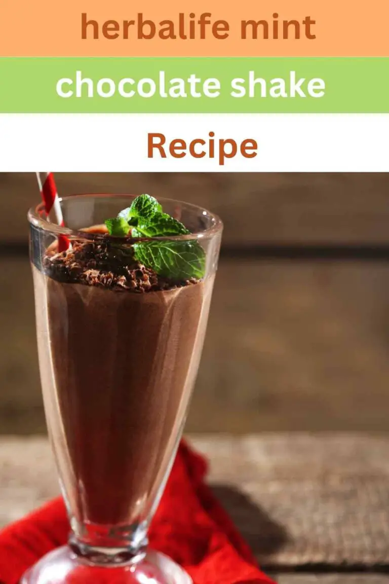 Herbalife Mint Chocolate Shake Recipe - Easy Kitchen Guide