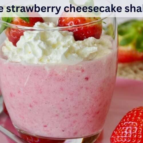 herbalife strawberry cheesecake shake recipe